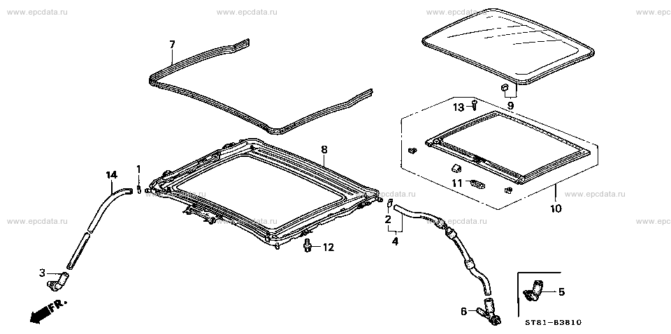 Parts scheme