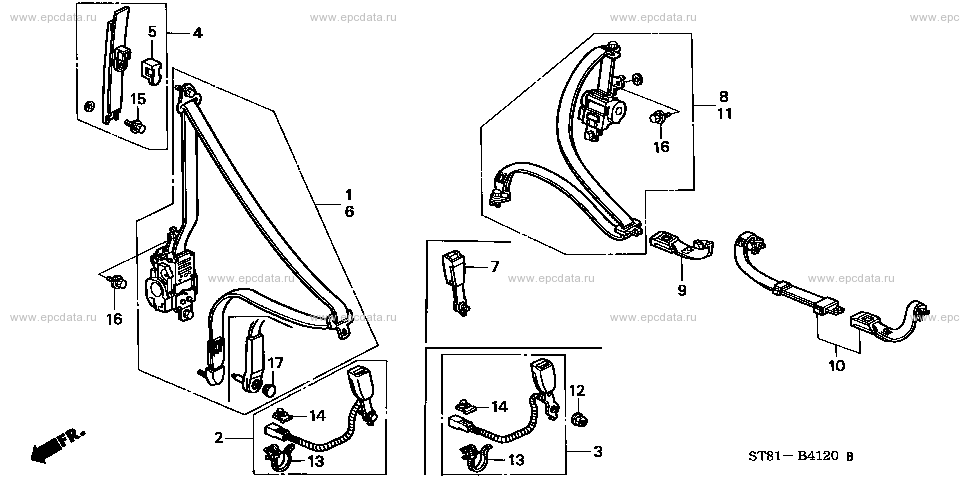 Parts scheme