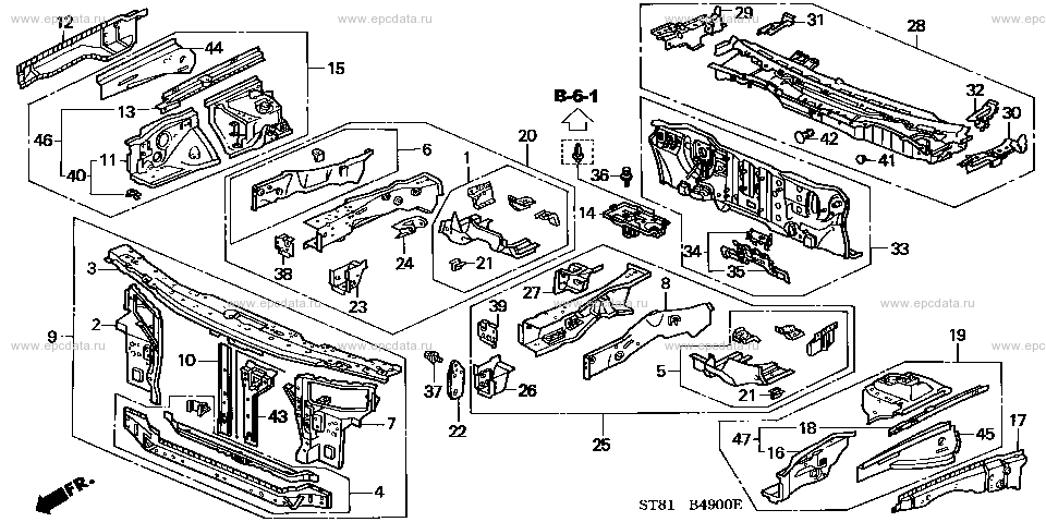 Parts scheme