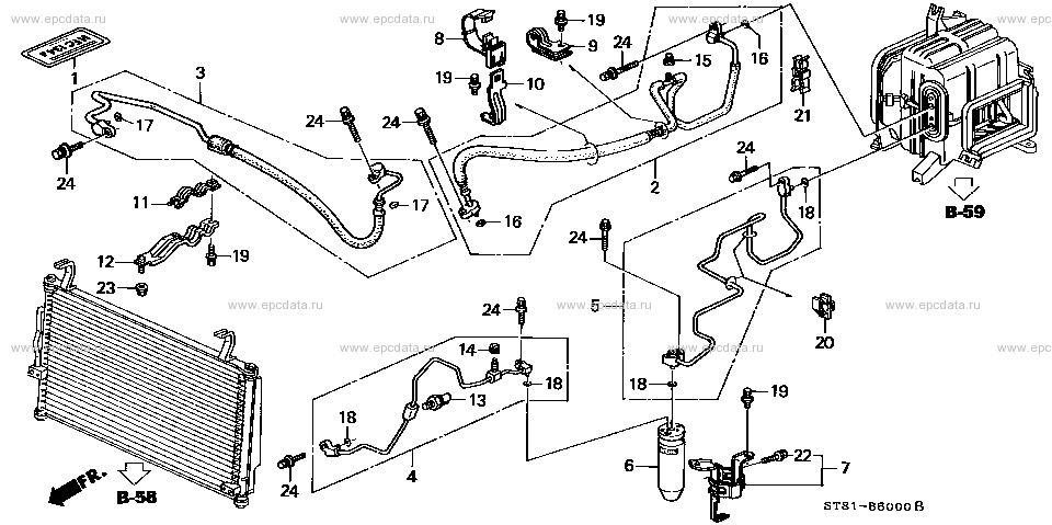 Parts scheme