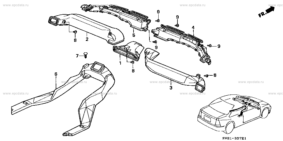 Parts scheme