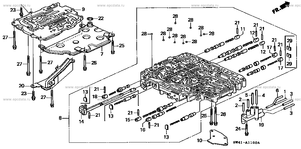 Parts scheme