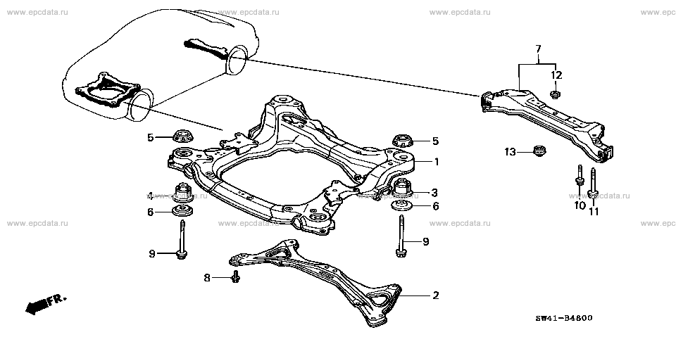 Parts scheme