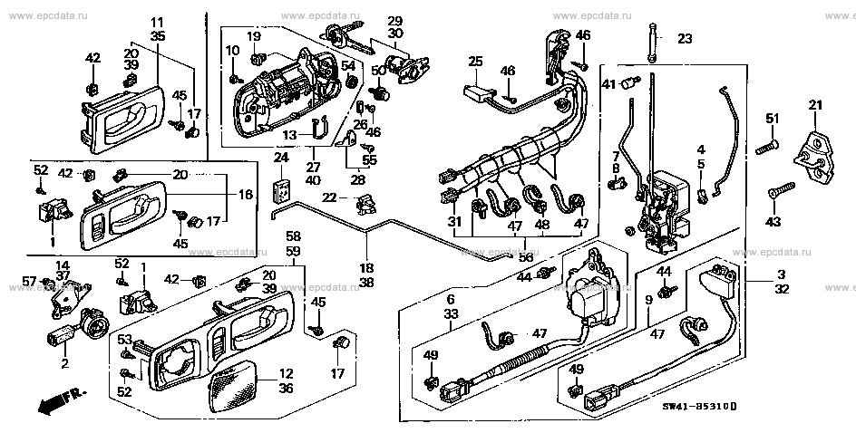 Parts scheme