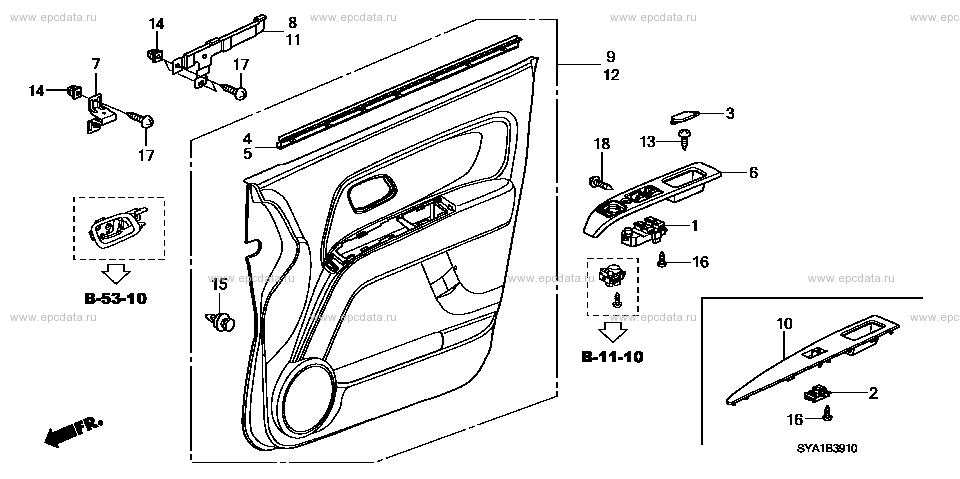 Parts scheme