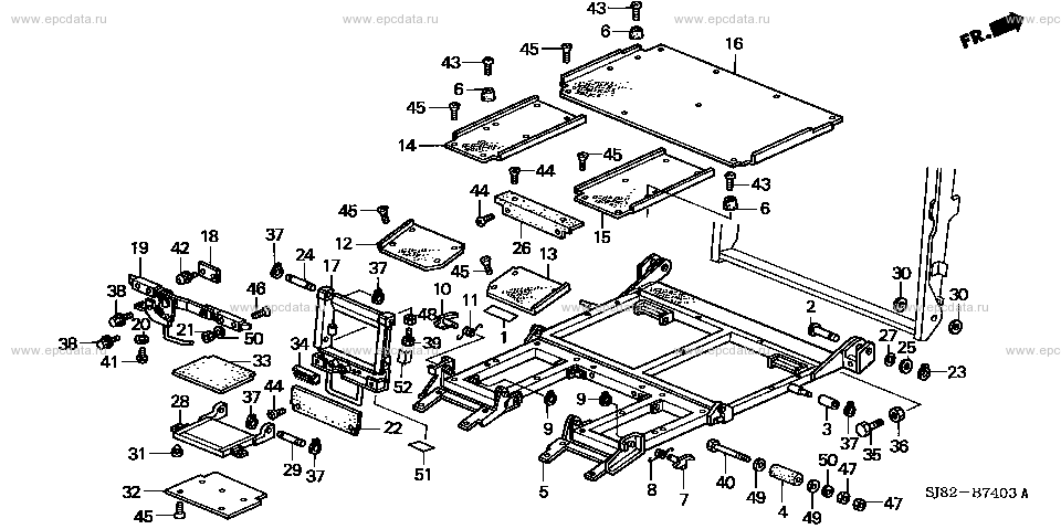 Parts scheme