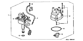 Engine for Honda Beat - spec BEAT VERSION F - Genuine parts